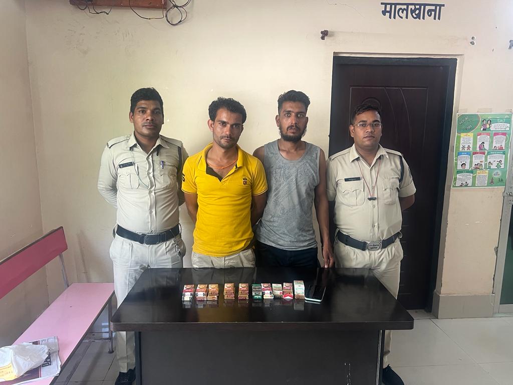 पान दुकान में चोरी सहित बाइक चोरी के 2 आरोपी गिरफ्तार&hellip;