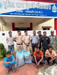 कौहाबाहरा में 5 बोरी डीएपी व 14 बोरी सुपर फास्फेट खाद चोरी, तीन गिरफ्तार