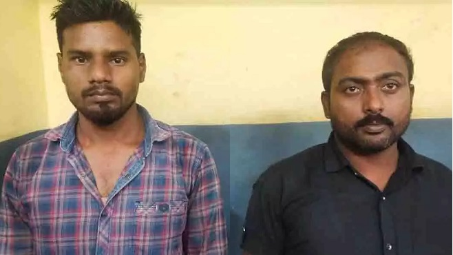 4 टन अवैध लोहा स्क्रैप के साथ 2 गिरफ्तार...