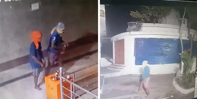 मंदिर में घुसे चोर... माता को किया प्रणाम... लाखों का माल पार...