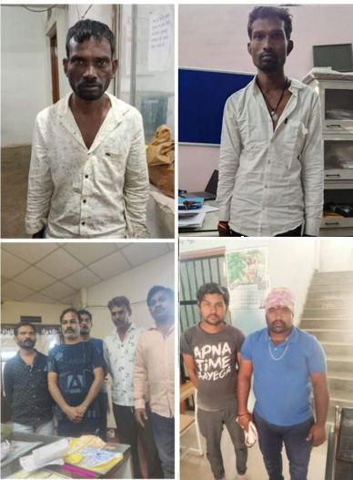 पुलिस की बड़ी कार्रवाई : सट्टा खिलाते 9 सटोरिए गिरफ्तार...