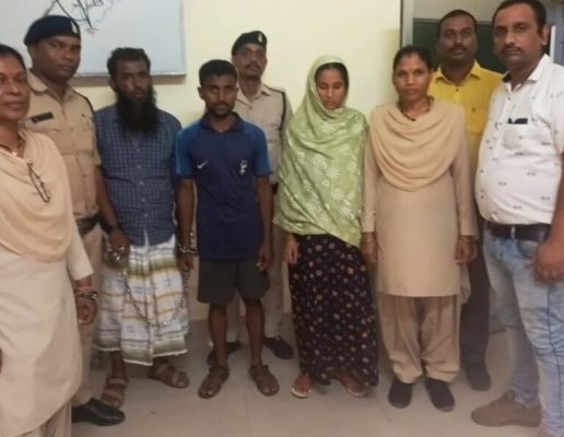 चोरी को अंजाम देने वाले बांग्लादेशी गिरोह के तीन आरोपी गिरफ्तार