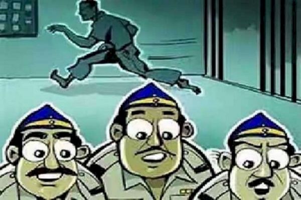 अमलेश्वर हत्या और लूट का मास्टर माइंड निकला पुलिस कस्टडी से फरार आरोपी