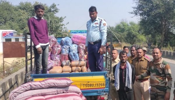 महासमुंद में 65 किलो गांजा के साथ आरोपी गिरफ्तार