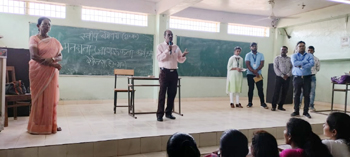 शासकीय पीजी कालेज बेमेतरा के युवा मतदाताओं को किया गया जागरूक