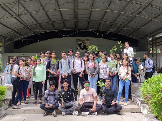 अग्रसेन कॉलेज के छात्रों ने हार्टफुलनेस ध्यान केंद्र का किया भ्रमण