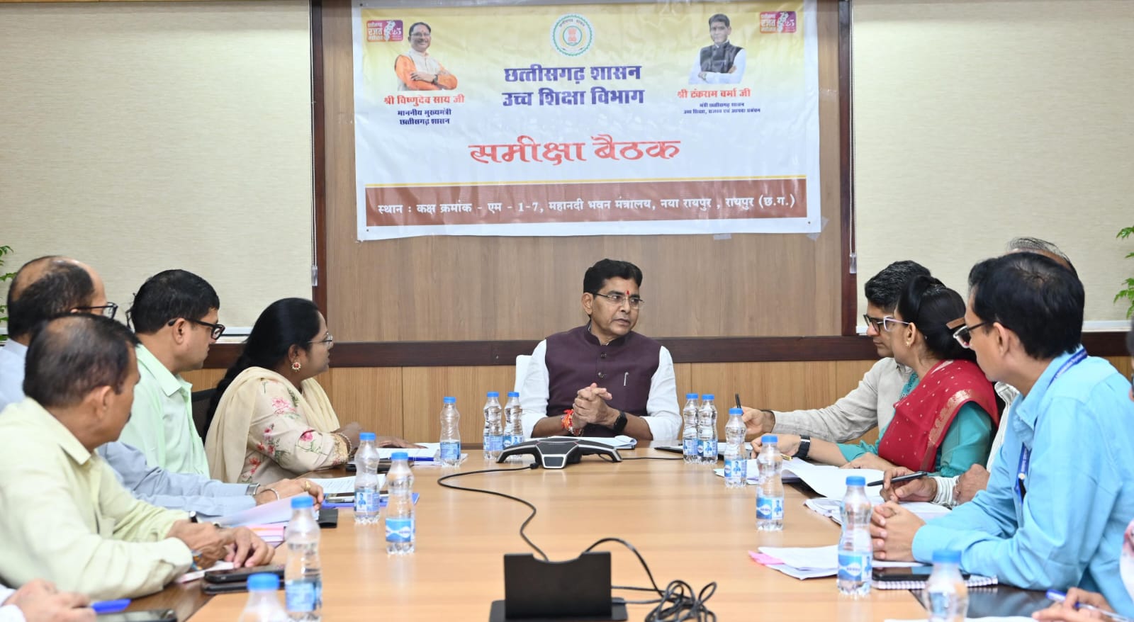 700 सहायक प्राध्यापकों की भर्ती और पदोन्नति प्रक्रिया में अनावश्यक विलंब न करें - उच्च शिक्षा मंत्री श्री टंक राम वर्मा