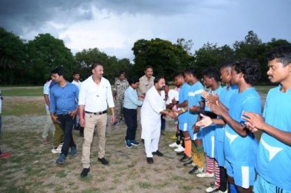 अंचल सहित शहरों में हुआ राष्ट्रीय खेल दिवस पर हुआ खेलों का आयोजन