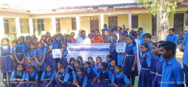 बाल दिवस पर पांडातराई शाल में विभिन्न कार्यक्रम का आयोजन