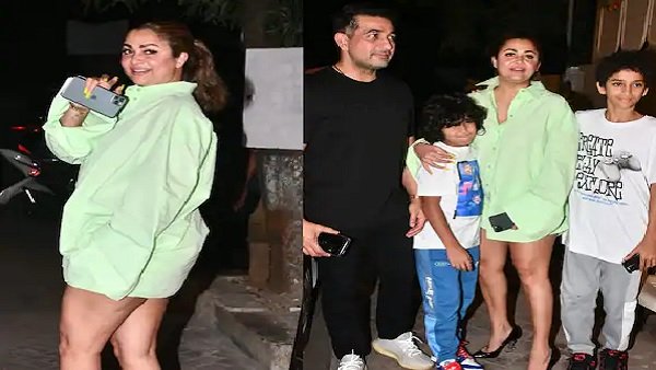  पति और बच्चों के साथ ऐसे कपड़ों में दिखाई दीं अमृता अरोड़ा, लोगों ने कहा- मैडम पैंट तो पहन लेतीं