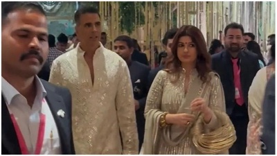 कोरोना ठीक होते ही अनंत-राधिका के रिसेप्शन में पहुंचे अक्षय