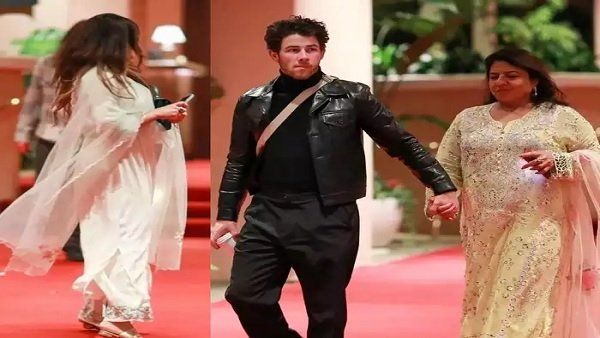  प्रियंका चोपड़ा ने लॉस एंजिलिस में ऐसे मनाई दिवाली, सास मधु चोपड़ा का हाथ पकड़े नजर आए निक जोनस