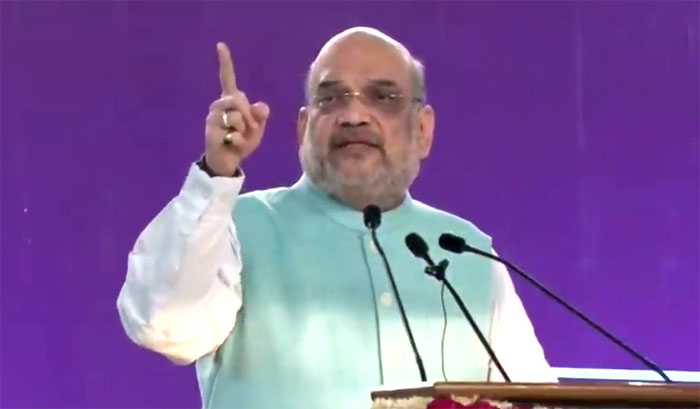 कांग्रेस ने आदिवासी समुदाय के विकास पर समुचित ध्यान नहीं दिया : अमित शाह