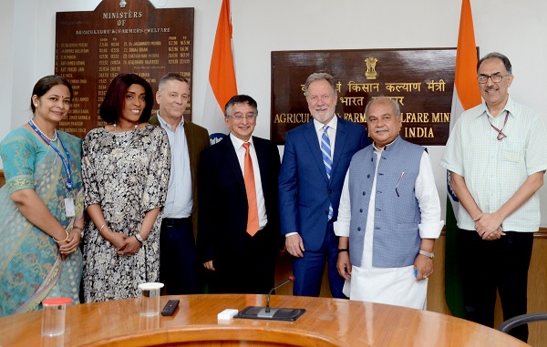 कृषि व खाद्य क्षेत्र में भारत के काम की वर्ल्ड फूड प्रोग्राम के कार्यकारी निदेशक ने की सराहना