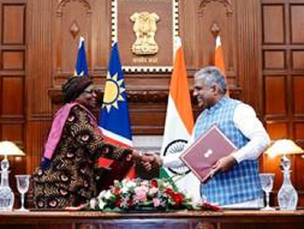 भारत और नामीबिया ने वन्यजीव संरक्षण और सतत जैव-विविधता उपयोग के लिए हाथ मिलाया