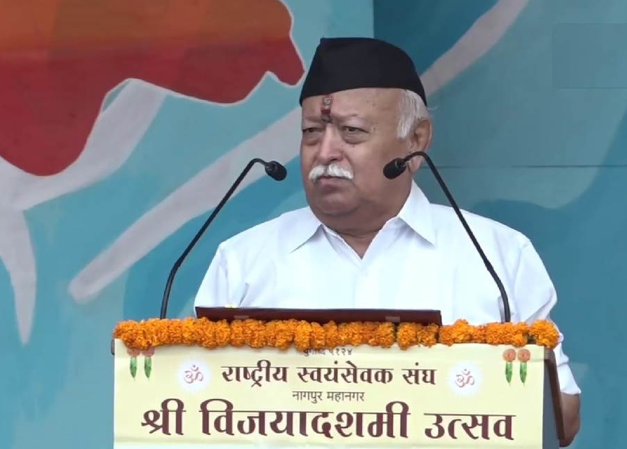 शक्ति ही शांति का आधार है : मोहन भागवत