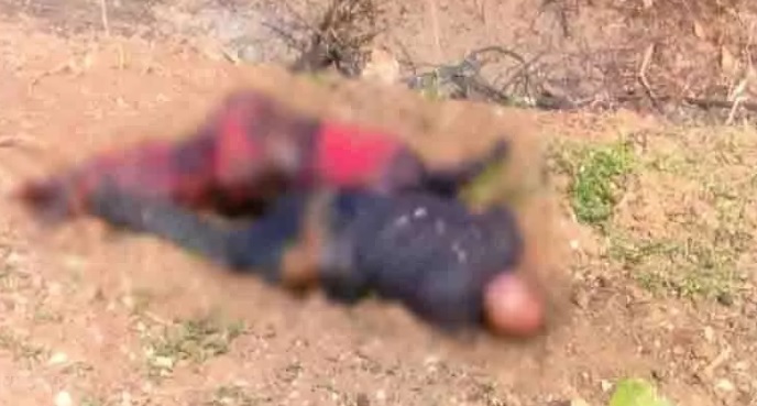 खेत में प्रेमी-प्रेमिका का शव मिला, इलाके में हड़कंप