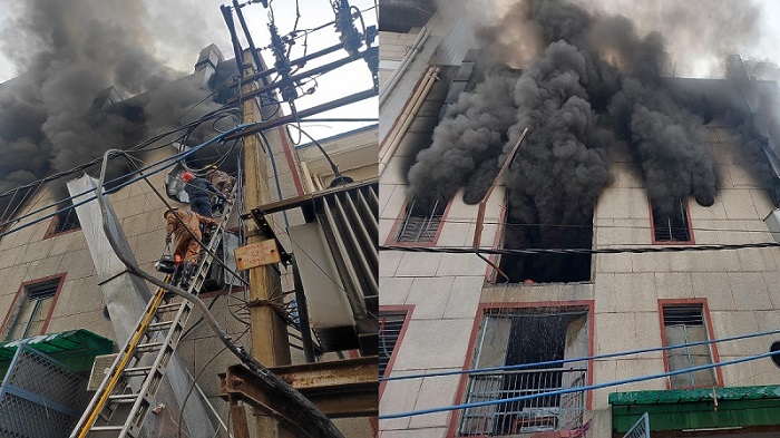 प्लास्टिक फैक्ट्री में लगी आग, 2 लोगों की मौत, कई झुलसे...