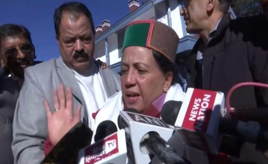 हिमाचल में जीत से कांग्रेस अध्यक्ष प्रतिभा सिंह उत्साहित, कहा- विधायकों को लेकर हमें कोई डर नहीं...