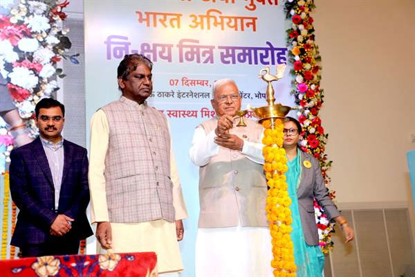 जन-समुदाय का सहयोग टी.बी. मुक्त भारत अभियान की सफलता का आधार : मंगुभाई पटेल