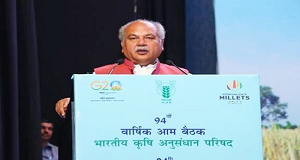 विश्&zwj;व में बढ़ रहा कृषि क्षेत्र में भारत का वर्चस्व : कृषि मंत्री