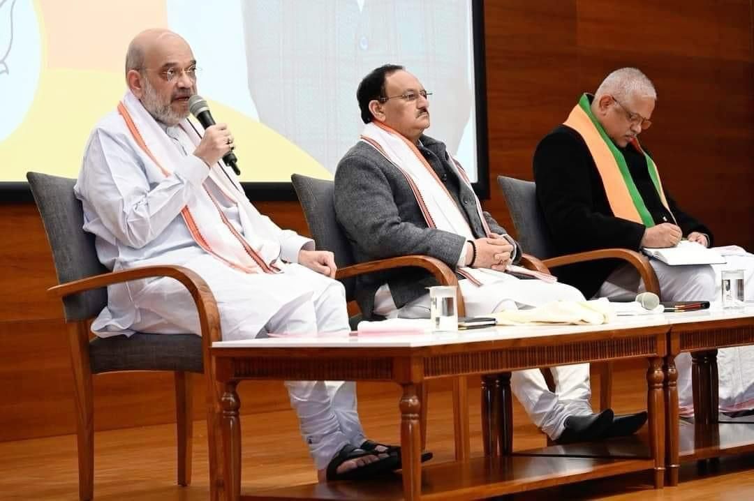   शाह-नड्डा ने ने क्लस्टर प्रभारियों को दिए जीत के टिप्स