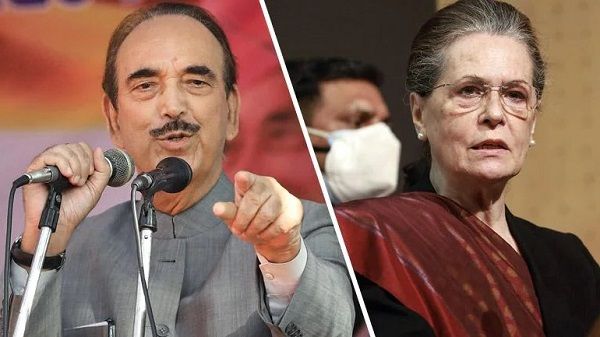 गुलाम कांग्रेस से आजाद : सोनिया गांधी को लिखी 5 पन्नों की चिट्ठी