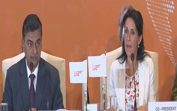 भारत और फ्रांस को फिर आई.एस.ए. का अध्&zwj;यक्ष और सह-अध्&zwj;यक्ष चुना गया