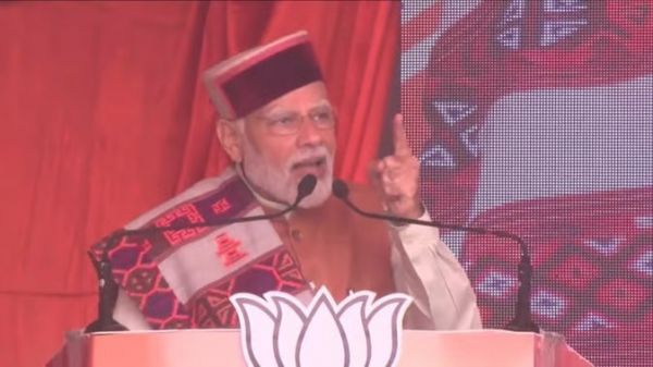 कांग्रेस को लगातार सजा दे रही है जनता : नरेंद्र मोदी