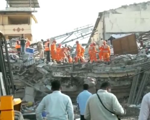  ठाणे में गिरी 3 मंजिला इमारत, 1 की मौत