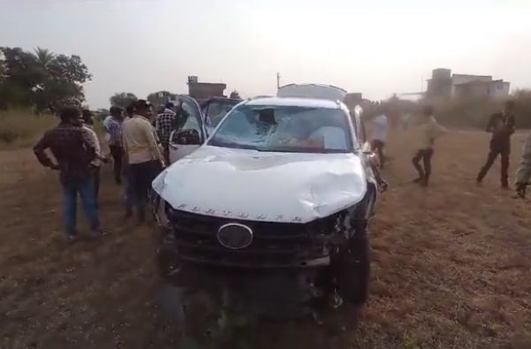 केंद्रीय मंत्री प्रहलाद पटेल की गाड़ी का एक्सीडेंट, 5 घायल...