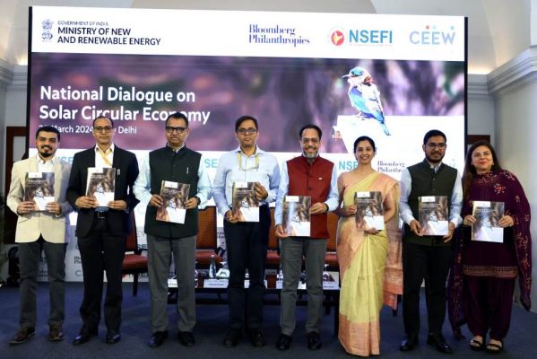 भारत की ऊर्जा सुरक्षा के लिए बढ़ते सौर कचरे की मजबूत रीसाइक्लिंग प्रणाली जरूरी : सीईईडब्ल्यू