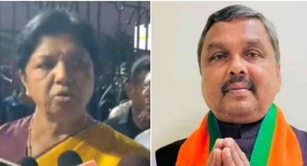 भाजपा के उम्मीदवार रंजनबेन और भीकाजी ठाकोर ने चुनाव लड़ने से मना किया