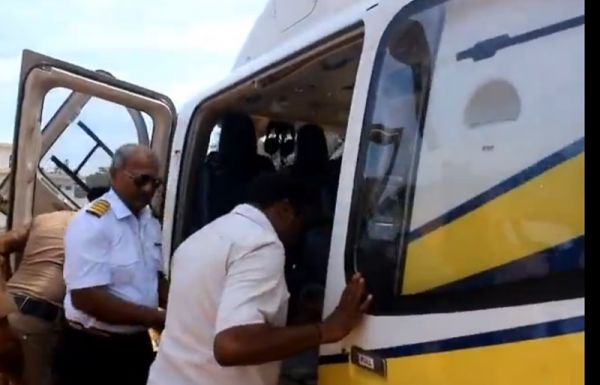  फ्लाइंग स्क्वाड ने ली राहुल के हेलीकॉप्टर की तलाशी