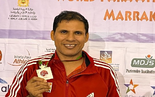 देवेन्द्र झाझरिया ने विश्व पैरा एथलेटिक्स ग्रां प्री प्रतियोगिता में रजत पदक हासिल किया