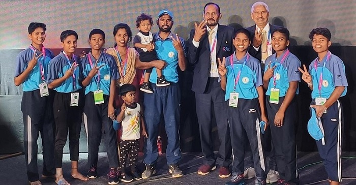 36वां राष्ट्रीय खेल : महिला मल्लखंब खिलाड़ियों ने जीता कांस्य