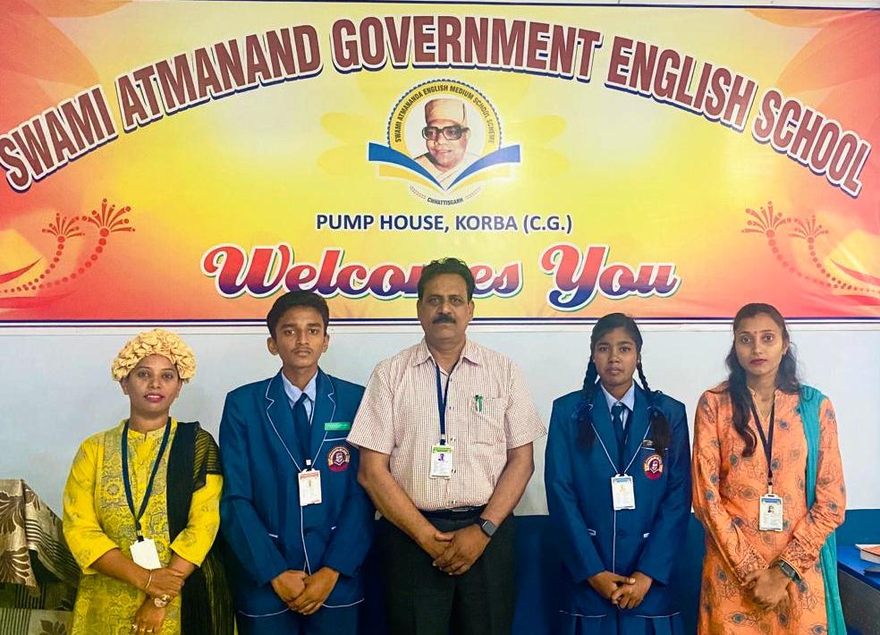 भारतीय नौसेना की प्रतियोगिता के सेमीफाइनल में पहुंचे स्वामी आत्मानंद स्कूल के 2 छात्र