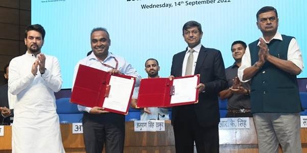 भारत में खेलों के विकास के लिए एनटीपीसी और आरईसी के बीच हुआ एमओयू