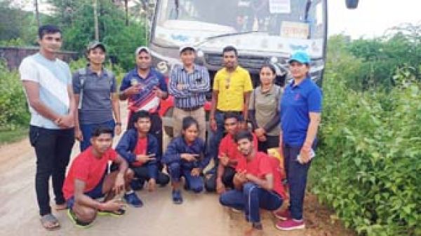 संभाग स्तरीय शालेय खेलकूद प्रतियोगिता में सुकमा के होनहारों ने लहराया परचम