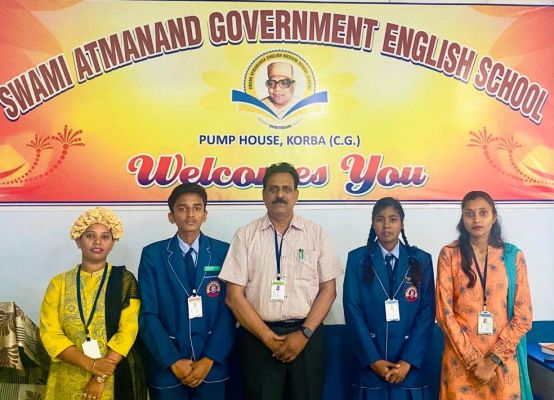 भारतीय नौसेना की प्रतियोगिता के सेमीफाइनल में पहुंचे स्वामी आत्मानंद स्कूल के 2 छात्र