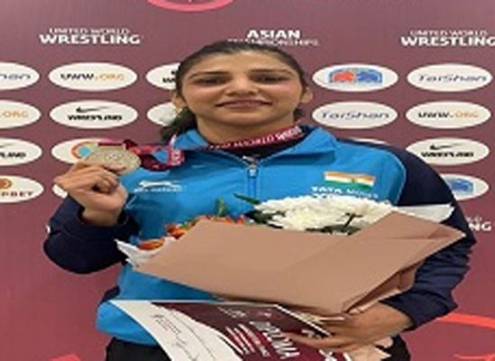 निशा ने कजाकिस्‍तान में एशियाई कुश्‍ती चैंपियनशिप में रजत जीता