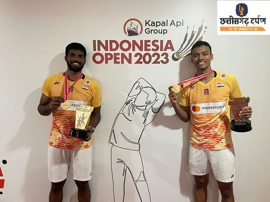 भारतीय टीम ने इंडोनेशिया ओपन का खिताब जीता
