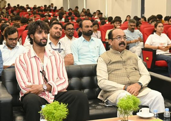 उप मुख्यमंत्री श्री अरुण साव &lsquo;खेलो इंडिया संवाद&rsquo; कार्यक्रम में हुए शामिल