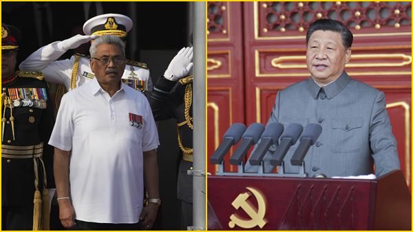 भारी कर्ज के बीच श्रीलंका और चीन की दोस्ती कायम, गोटबाया ने शी जिनपिंग को कहा धन्यवाद