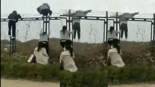  लॉकडाउन के डर से चीन में Apple iphon फैक्ट्री की दीवार फांदकर भाग रहे कर्मचारी