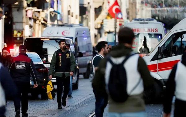 तुर्की के इस्तांबुल में आतंकी बम विस्‍फोट में छह लोगों की मौत और 81 घायल