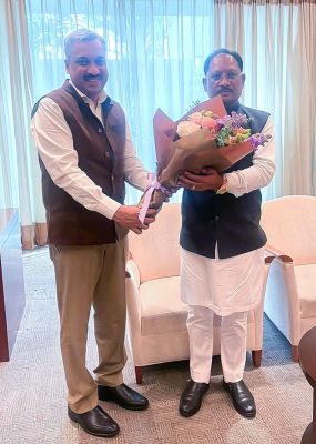 SING फोरम 2026 में सहभागिता के लिए सिंगापुर पहुंचे मुख्यमंत्री श्री विष्णु देव साय